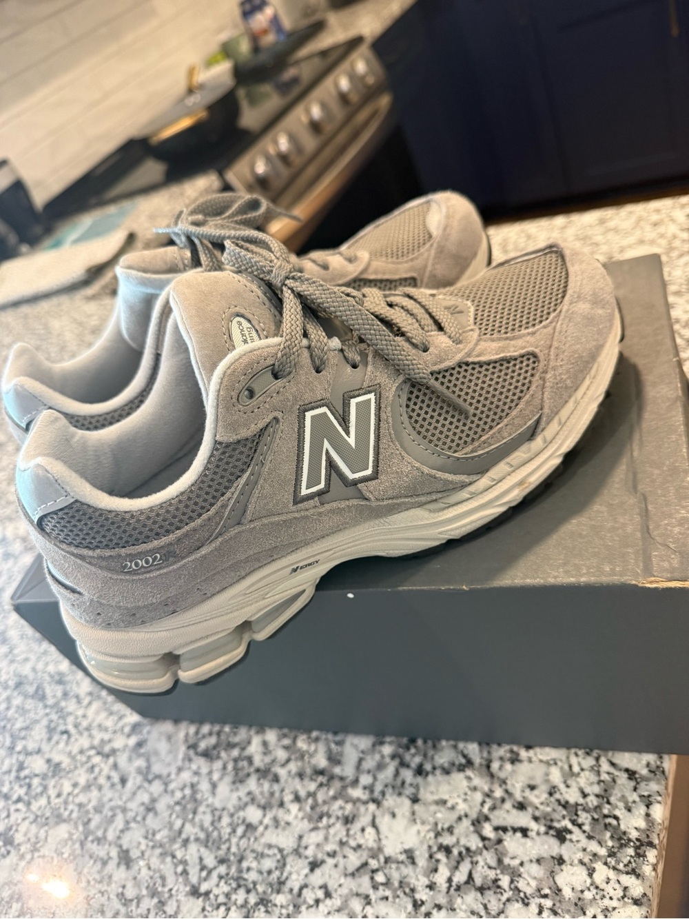 New Balance Grey 2002 R Sneakers